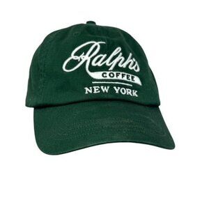 Polo Ralph Lauren Ralph's Coffee New York NYC Baseball Hat Cap Green